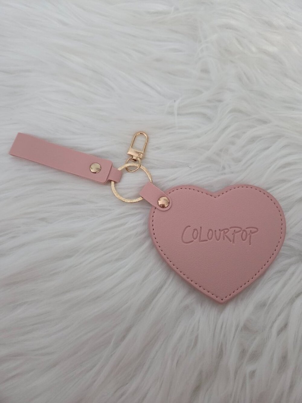 Colourpop Heart Compact Keychain